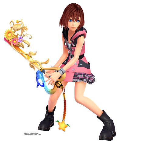 Kairi Cosplay, Paopu Fruit, Kairi Kingdom Hearts, Kingdom Hearts Cosplay, Kingdom Hearts 1, Sora And Kairi, Kingdom Hearts Fanart, Kingdom Hearts Art, Oswald The Lucky Rabbit