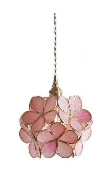 Glass Pendant Light, Flower Pendant, Flower Petals, Glass Lighting, Pendant Lights, Hand Blown Glass, Ceiling Pendant Lights, Hand Blown, Light Bulbs