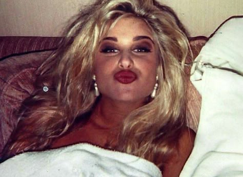 Bobbie Brown Bobbi Brown Cherry Pie, Bobbie Brown Model, Bobbie Jean Brown, Jani Lane, Brown Pictures, Bobbie Brown, 80s Hair Bands, Back To The 90s, Kissy Face