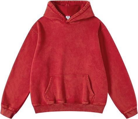 Red Hoodie Outfit, Acid Wash Hoodie, Washed Hoodie, Xmas Wishlist, Zipper Hoodies, Heavyweight Hoodie, Aelfric Eden, Hoodies Pullover, Oversized Hoodies