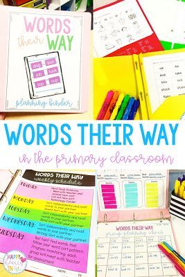 Words Their Way Sorts, Word Sort Activities, Words To Spell, Words Their Way, Word Study Activities, First Grade Words, Ideas For Kindergarten, Student Numbers, Teaching Spelling