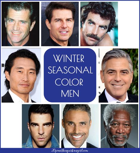 Winter seasonal color men with celebrity examples Winter Pallet, Diy Fashion Show, Deep Winter Colors, Urban Fashion Girls, Color Room, 90s Urban Fashion, Urban Wear Women, Winter Color Palette, Winter Typ