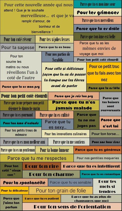 "365 raisons pour lesquelles je t'aime"... Un cadeau romantique et original... Message Saint Valentin, Comment Dire A Son Crush Qu’on L’aime