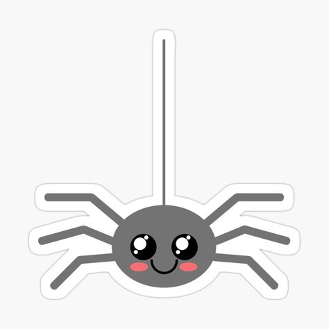 Cute Spider Drawing, Spider Cute, Kawaii Spider, Spider Cartoon, Spider Clipart, Cartoon Spider, Spider Pictures, Halloween Svgs, Spider Illustration