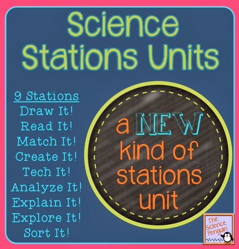 The Science Penguin, Sixth Grade Science, Science Penguin, Science Stations, General Science, Science Rules, 7th Grade Science, 8th Grade Science, Interactive Science