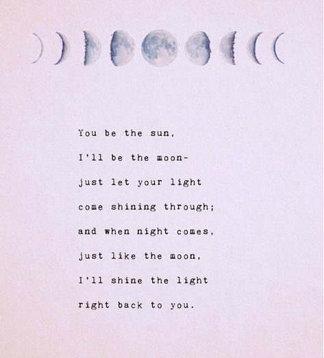 You be the SUN, I'll be the MOON. Moon Poems, Long Distance Dating, Be The Sun, Passive Money, You Are The Sun, Shine The Light, Sun And Moon, Moon Art, Romantic Gift