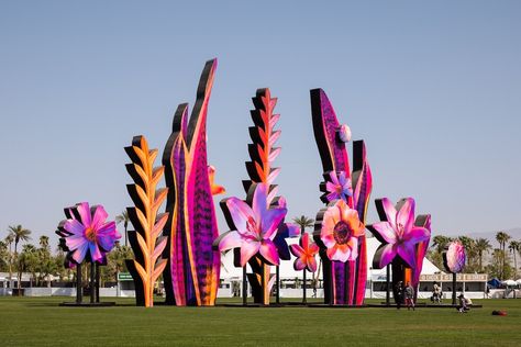 Coachella 2023, 3d Photography, Music And Arts, Coachella Valley Music And Arts Festival, Large Scale Floral, Coachella Valley, Arts Festival, Art Programs, Art Installations