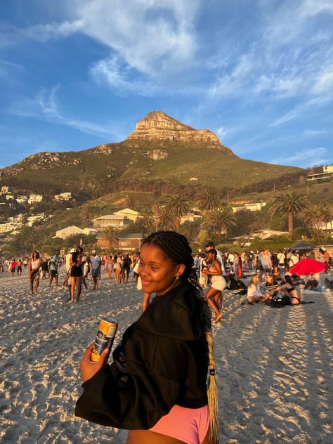 #summer #beach #clifton #goldenhour Cape Town Vacation, South Africa Bucket List, Africa Bucket List, Clifton Beach, Senior Trip, Uni Life, Holiday Places, Cape Town South Africa, I Want To Travel