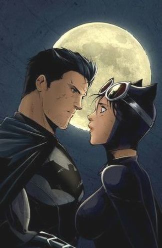 Photo of Batman and Catwoman for fans of Bruce Wayne and Selina Kyle. Bruce And Selina, Astrid Hiccup, Catwoman Selina Kyle, Catwoman Cosplay, Julie Newmar, I'm Batman, Cat Women, Univers Dc, Batman And Catwoman