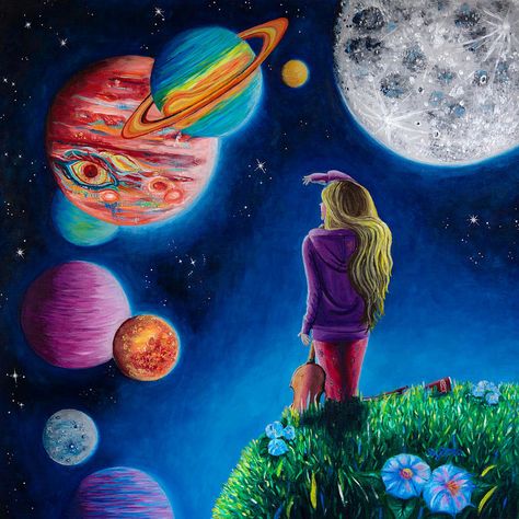 Life On Other Planets, Other Planets, Save Our Earth, Planets Art, Ends Of The Earth, Wallpaper Space, Modern Artists, First Contact, Spiritual Art