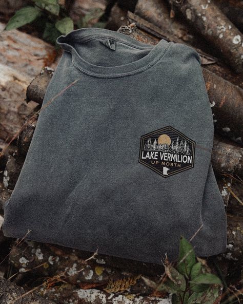 Fall fishing ready 🍂🎣 Our next collection of T shirts drop Thursday 9.12 #lakevermilion #fallfishing #exploremn Fall Fishing, Up North, Lake Life, Cappuccino, Vintage Black, Fishing, Product Launch, Dye, Relaxed Fit