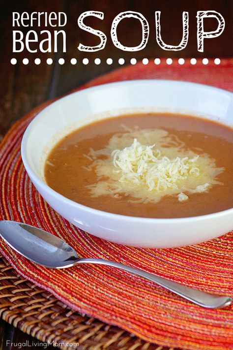 Creamy Soups For Liquid Diet, Full Liquid Diet Bariatric, Full Liquid Diet Recipes, Refried Bean Soup, Full Liquid Diet, Liquid Diet Recipes, Vsg Recipes, Comforting Meals, Soft Foods Diet