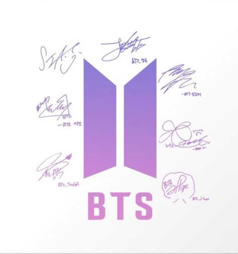 Bts Signatures, Bts Logo, Bts Tattoos, Bts Army Logo, Cocoppa Wallpaper, Tattoo Shows, Bts Wallpaper Lyrics, Army Wallpaper, Creative Profile Picture