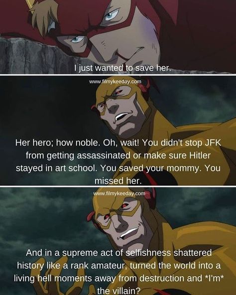 The Reverse Flash in the DC Animated film Justice League The Flashpoint Paradox Flashpoint Paradox, Professor Zoom, Batman Jokes, Flash Point Paradox, Flash Reverso, Hollywood Quotes, Eobard Thawne, Flash Vs, Speed Force