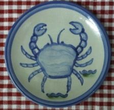 Hidden Staircase, Hadley Pottery, Crab And Lobster, Nautical Pattern, Family Tradition, River House, Family Traditions, House Inspiration, Nautical