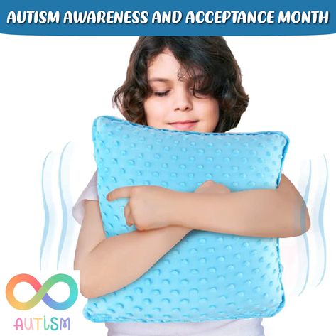 Sensory Pillow, Tactile Sensitivity, Sensory Therapy, Sensory Motor, Calm Kids, Sensory Tools, Sensory Room, How To Get Sleep, Kids Pillows