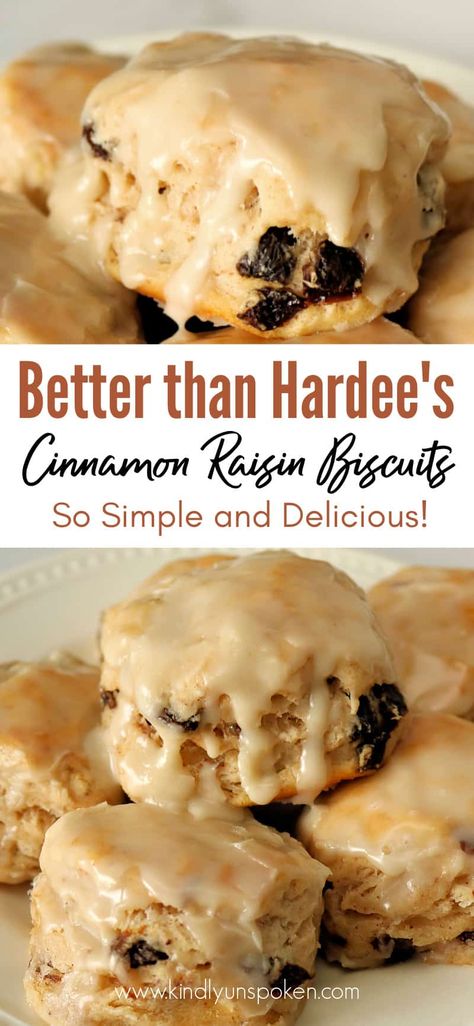 Hardies Cinnamon Raisin Biscuits, Hardees Biscuit Recipe Cinnamon, Apple Cinnamon Raisin Biscuits, Noors Recipes Biscuits, Cinnamon Roll Biscuits Homemade, Homemade Flakey Biscuits, Biscuit Flavor Ideas, Hardees Cinnamon Raisin Biscuits Recipe, Hardees Cinnamon Raisin Biscuit Recipe Copycat