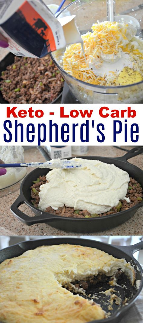 Best Keto Shepherd Low Carb Shepherds Pie, Keto Shepherd's Pie, Ketone Recipes, Desserts Keto, Keto Lasagna, Shepherds Pie Recipe, Keto Casserole, Creamy Cauliflower, Keto Pancakes