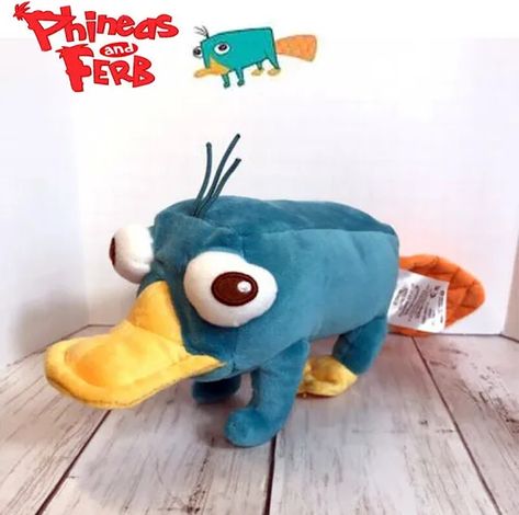 Disneys Phineas And Ferb 11" Plush Figure Perry The Platypus Toy Xmas | Google Shopping Perry The Platypus, Phineas And Ferb, Platypus, Google Shopping, Toys, Disney, Birthday