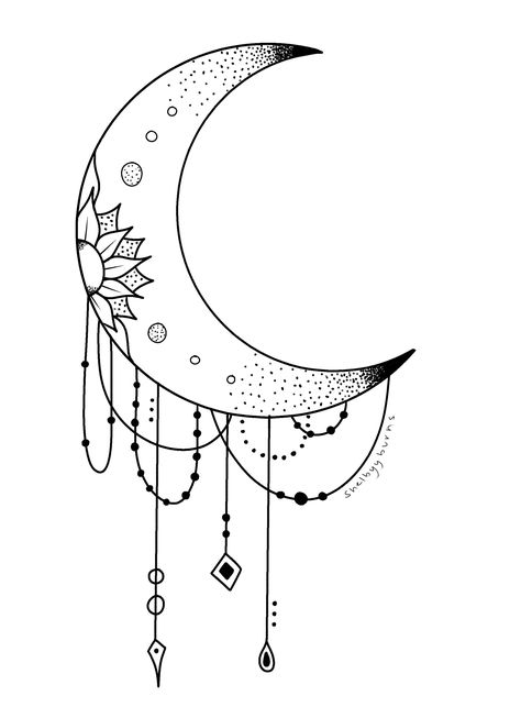 pinterest ➳ shelbyyburns #tattoodesigns #firsttattoo #moontattoo #moondrawing #tattoo  #tattoodrawings #simpledrawings #tattoosforwomen #originaldesign Moon And Date Tattoo, Simple Tattoo Outlines For Women, Celestial Doodles, Moon Mandala, Crescent Moon Tattoo, Moon Tattoo Designs, Small Hand Tattoos, Moon Drawing, Tattoo Art Drawings