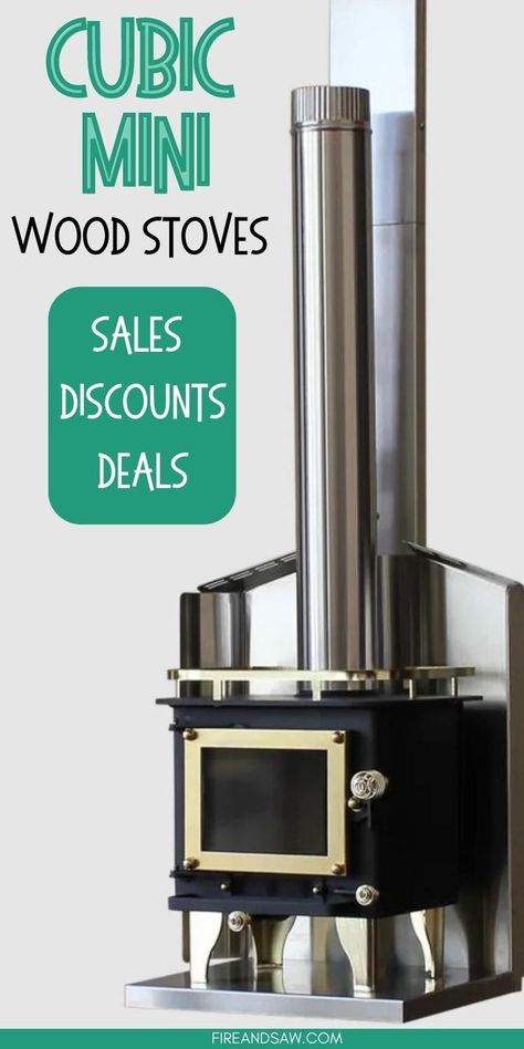 discounted cubic mini wood stove Rv Wood Stove, Tiny House Wood Stove, Cubic Mini Wood Stove, Wood Burning Camp Stove, A-frame Interior, Rocket Stove Design, Mini Wood Stove, Tiny Wood Stove, Small Wood Stove