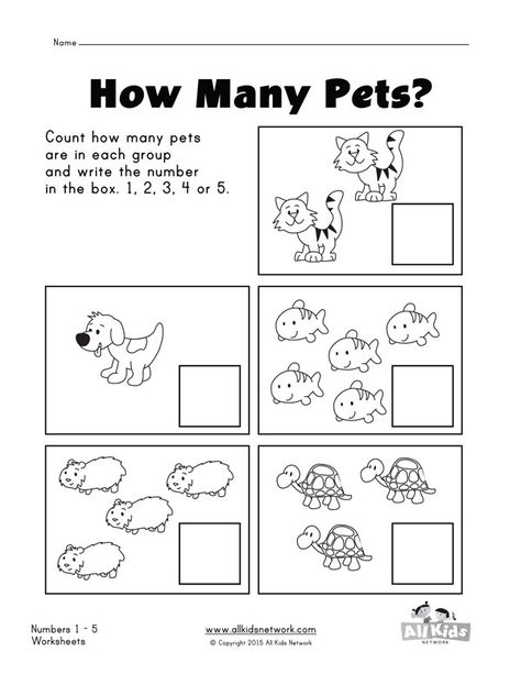 Pets counting practice worksheet | All Kids Network Pets Worksheet, Preschool Pets Unit, Worksheet Counting, Counting Preschool, Animals Jokes, Counting Practice, Pets Preschool Theme, Community Helpers Preschool, Preschool Planning