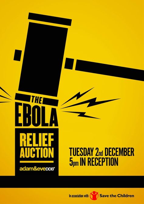 Ebola relief auction poster Auction Poster Design, Law Poster Design, Auction Invitation, Charity Event Poster, Square Typography, Auction Poster, Elegant Vibes, Lincoln Lawyer, Charity Gala