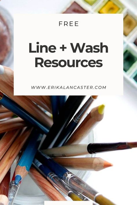 Learn everything you need to know about line and watercolor wash with these free resources. Create beautiful ink and watercolor artwork with these step by step tutorials. How to draw houses, still life and botanicals. Ink And Wash Watercolors, Ink Wash, Foundational Skills, Sketches Tutorial, Blog Website, Watercolor Wash, House Drawing, How To Gain Confidence, Step By Step Painting