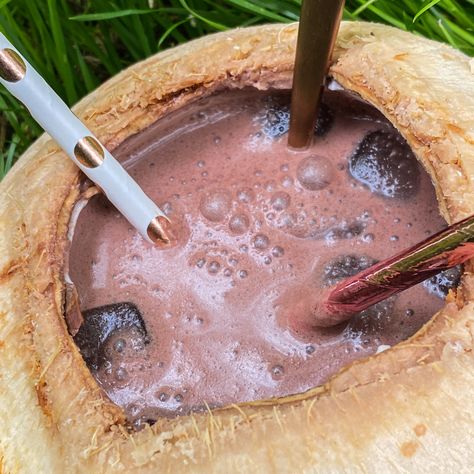 Keep Your Cool with Cacao, Coconut and Cardamom on Ice - Keith's Cacao Cacao Drink, Fresh Coconut Water, Cacao Benefits, Ceremonial Cacao, Cacao Recipes, Nutrition And Health, Cooking Measurements, Fresh Coconut, Magic Potion