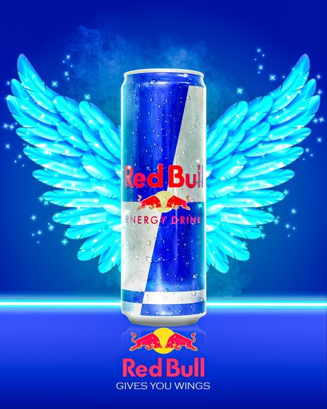 Graphic design series for beverages, Red bull Design poster design banner design youtube banner design cover design thumbnail and product design graphic designing Red Bull Poster Design, Redbull Poster, Energy Drink Poster, Red Bull Poster, Red Bull Design, Product Design Graphic, Chocolate Candy Recipes, Tropical Orange, Bull Design