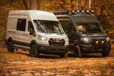 Modular Ford Transit Adventure Vans Ford Transit Conversion, Blue Springs Missouri, Ford Transit Campervan, Camper Van Conversions, Ford Transit Camper, Transit Camper, Sustainable Transport, Van Conversions, Campervan Conversions