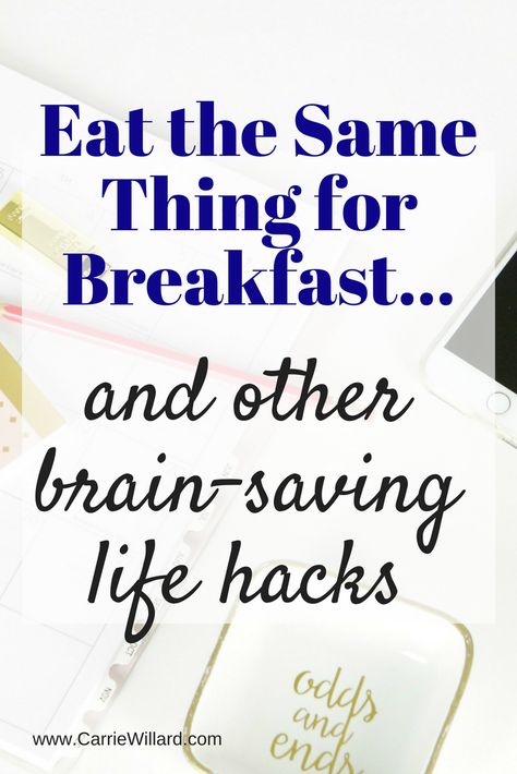 I listened to an excellent podcast the other day by Tim Ferris. (There are so, so many good ones there!) In it, he shared the morning routines of several successful people. One of the things I loved about it was the recurring theme of reducing decision fatigue – a pet topic of mine. The idea … Decision Fatigue Tips, Tim Ferris, Mental Load, Decision Fatigue, Mom Brain, Feeling Fatigued, Morning Routines, Tired Mom, Head And Heart