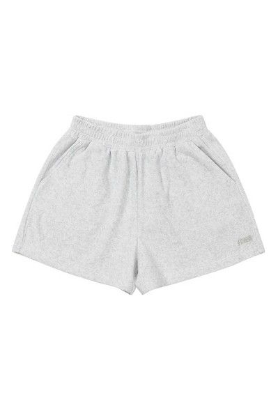 Cute Sweat Shorts, Gray Cotton Shorts, Gray Shorts Outfit, Netball Outfits, Shorts For School, Grey Sweatshorts, Fame Clothes, Sweatpant Shorts, Grey Sweat Shorts