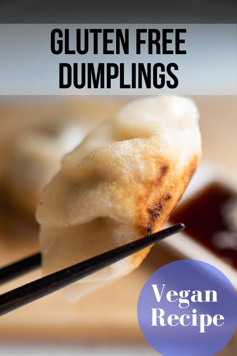 Japanese Gluten Free Recipes, Vegan Food Prep, Gluten Free Dumpling Wrappers, Meal Ideas Vegan, Recipes Gluten Free Dinner, Gluten Free Dumplings, Vegetarian Spring Rolls, Recipes Japanese, Gluten Free Chinese