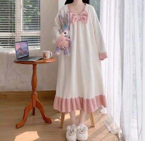 Homewear Dress, Princess Home, Pajamas Dress, Pajama Fashion, Womens Trendy Dresses, Sleepwear Fashion, Cute Pajama Sets, Fashion Top Outfits