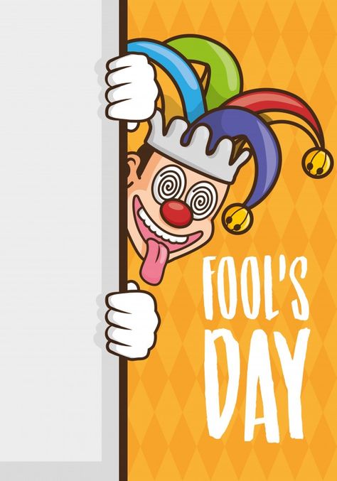 April fools day background | Free Vector #Freepik #freevector #background #party #cartoon #comic Crazy Backgrounds, Joker Hat, Joker Logo, Tragedy Mask, Crazy Hat Day, Party Cartoon, Jester Hat, Comedy And Tragedy, Hat Day