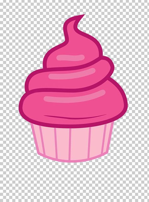 Pinky Pie Cupcakes, Pinkie Pie Cupcakes, Mlp Cupcakes, Pinkie Pie Cake, Princess Luna, Pinkie Pie, No Bake Pies, Baking Cups, Cupcake Toppers