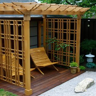 Japanese Pergola, Small Garden Pergola, Pergola Cost, Pergola Metal, Pergola Diy, Small Pergola, Cheap Pergola, Patio Pergola, Building A Pergola