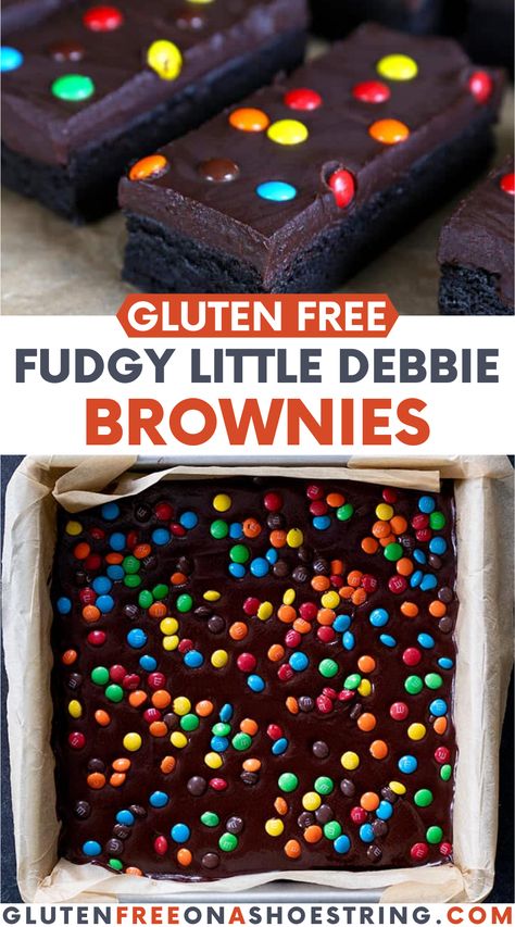 Gluten Free Little Debbie, Little Debbie Brownies, Easy Gluten Free Desserts, Gluten Free Kids, Gluten Free Lunch, Little Debbie, Sans Gluten Sans Lactose, Gluten Free Brownies, Gluten Free Sweet