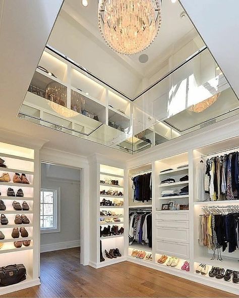 Home Decor/Interior Design on Instagram: “Dream closet! 👠👔👗🛍 .  #lovefordesigns#homedecor#homedesign#finahem#interiordecor#luxury#dreamhome#Innenarchitektur…” A Walk In Closet, Dressing Design, Walking Closet, Dream Closet Design, Walk In Closet Design, Luxury Closets Design, Closet Decor, Dream Closets, Closet Goals