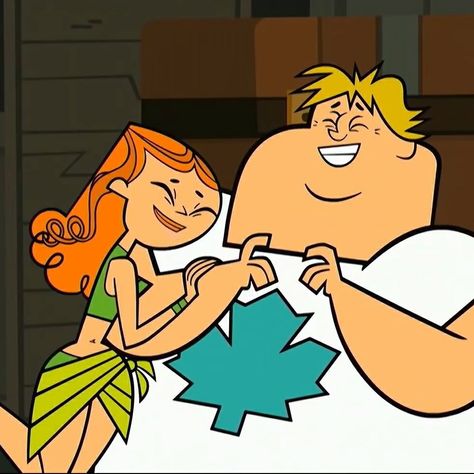 Izzy X Owen Fanart, Owen And Izzy Total Drama, Owen Tdi Fanart, Izzy X Owen, Owen And Izzy, Izzy Total Drama, Total Drama Couples, Total Drama Pfps, Total Drama World Tour