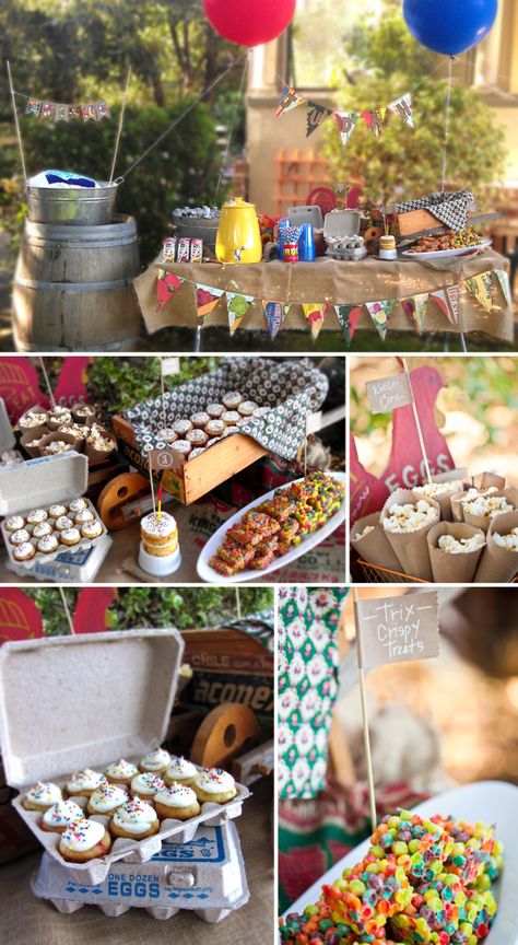 Summer Farmer's Market Birthday Party Market Birthday Party, Farmers Market Birthday Party, Farmers Market Party, Farmers Market Wedding, Birthday Dessert, Birthday Picnic, Birthday Drinks, Birthday Desserts, Wedding Marketing