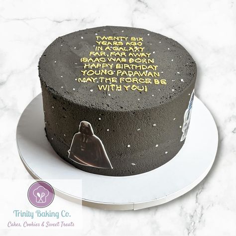 Star Wars Birthday Cake, Star Wars Cake, Cake Bakery, Star Wars Birthday, Custom Cookies, Decorated Cookies, Cake Art, Custom Cakes, Cookie Decorating