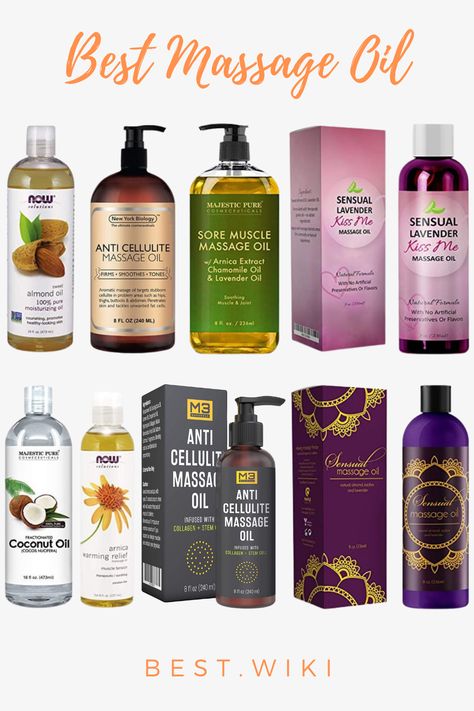 Best Massage Oil For Couples, Herbal Massage Oil, Massage Therapy Equipment, How To Make Massage Oil, Best Oil For Body Massage, Full Body Massage Oil, Massage Oils With Essential Oils, Oil Massage Spa, Massage Essentials