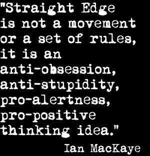 Straight Edge Lifestyle, Edge Quotes, Ian Mackaye, Street Gang, Punk Culture, Crust Punk, Old School Tattoo Designs, Lifestyle Quotes, Art Pics