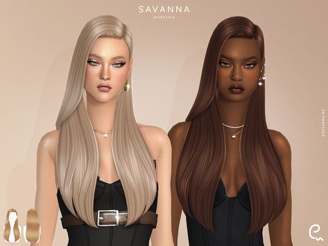 [EnriqueS4] Savanna Hairstyle | Patreon Sims 4 Tattoos, Sims 4 Black Hair, The Sims 4 Pc, Pelo Sims, Sims 4 Game Mods, Tumblr Sims 4, Sims 4 Dresses, Sims 4 Characters, Sims Four