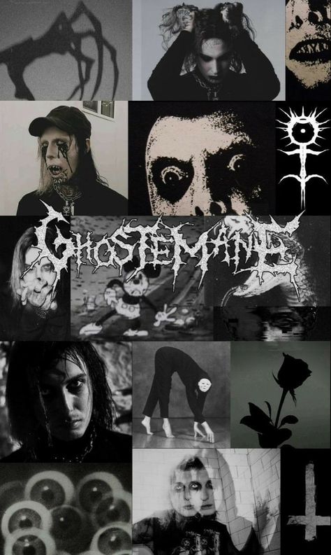 Ghost Mane Wallpaper, Ghostmane Aesthetic, Ghost Mane, Vintage Photo Editing, Diy Crafts Bookmarks, Goth Wallpaper, Gothic Wallpaper, Emo Wallpaper, Iphone Lockscreen Wallpaper