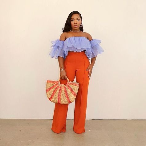 Brunch Jumpsuit Outfit, Cute Professional Outfits, Queen Outfit, Perfect Brunch, Tailored Suit, Formal Pants, Effortlessly Chic Outfits, High Fashion Outfits, African Fashion Women Clothing