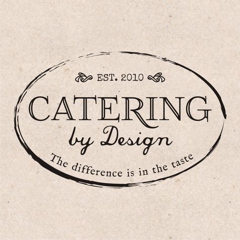 Logo-design for Catering by Design Finger Food Logo Design Ideas, Food Catering Logo, Catering Logo Ideas, Vi Reference, Catering Logo Design, Catering Logo, Food Business Card, Logo Cake, Dinner Catering