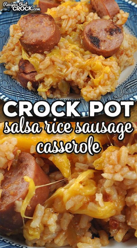 Crock Pot Turkey Sausage Recipe, Crock Pot Polish Sausage Recipes, Eckrich Sausage Recipes Crockpot, Rice And Smoked Sausage Recipes, Polish Sausage And Rice Recipes, Crockpot Smoked Sausage Recipes, Smoked Sausage Crockpot Recipes, Sausage And Rice Recipes Easy, Eckridge Sausage